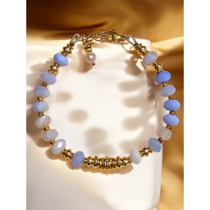 JOSEPHA  N°1 Agate bleue