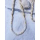  ULUWATU Écume - heishi en coquillage beige nacré 