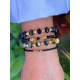 AGATHE Obsidienne gold