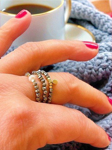 bagues LOU pyrite