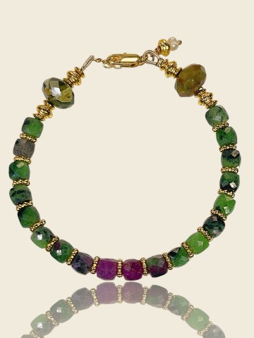 ISIDORE Rubis zoisite