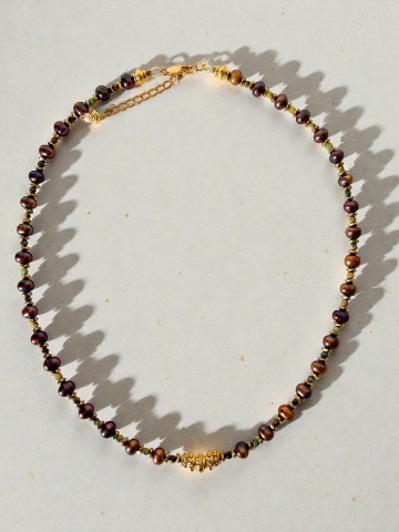 Collier EDEN Black Pearl