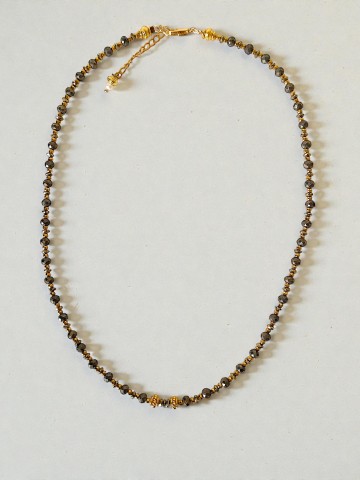 Collier CÉCILE Pyrite