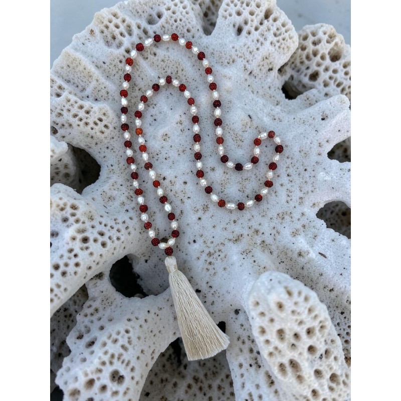 ÉTÉ 56, sautoir Mala pearl