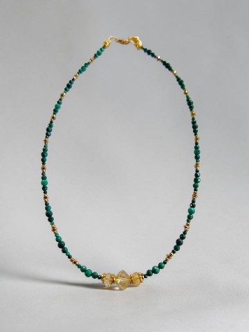 Collier ROBINE Malachite