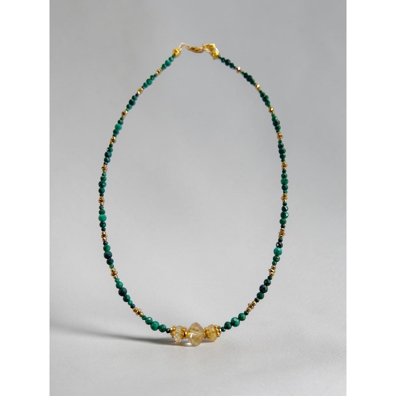 Collier ROBINE Malachite