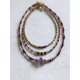 Collier ROBINE Grenat