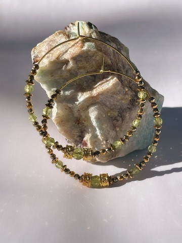 Boucles MIA Péridot